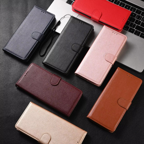 Leather flip wallet case - wallet,